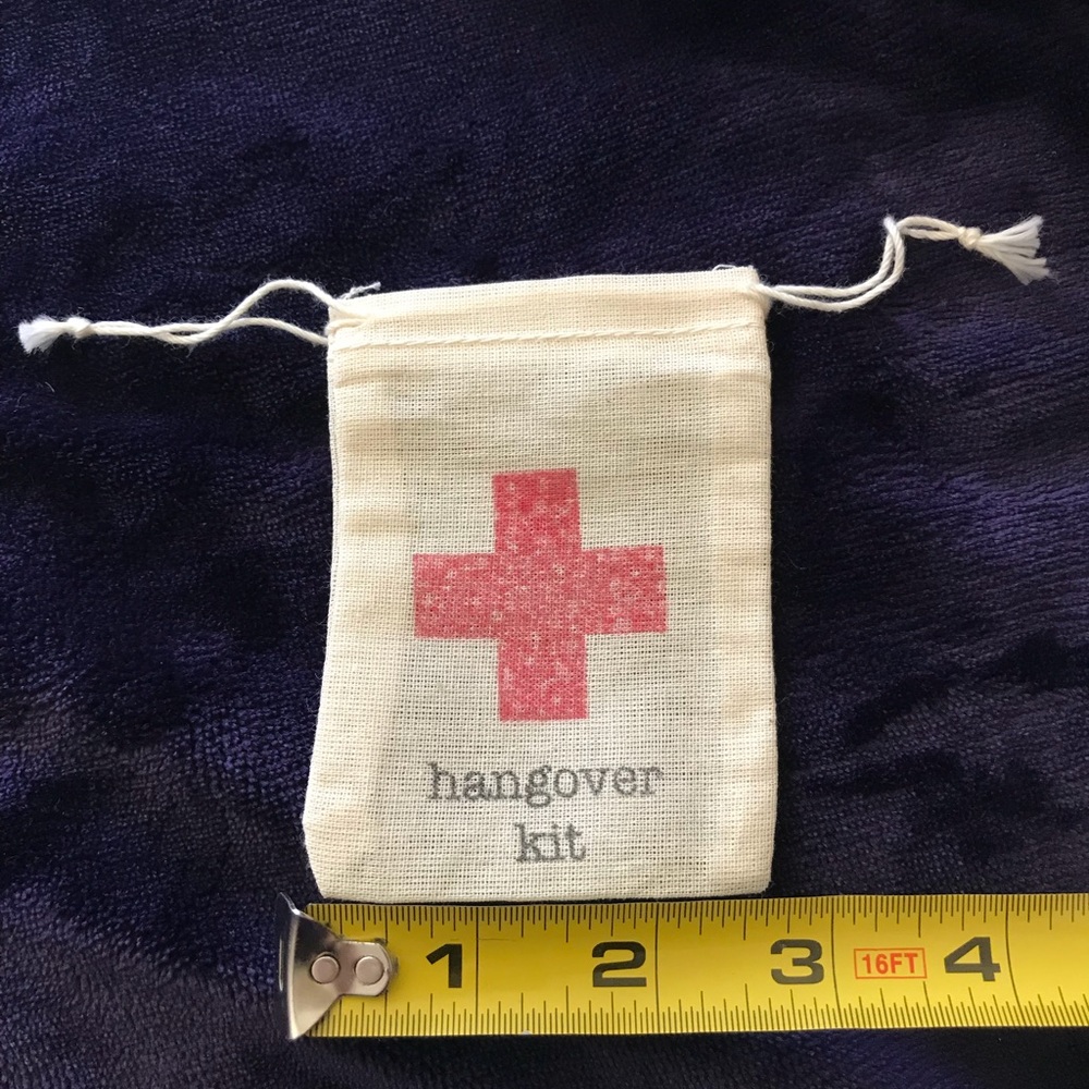 Hangover Kit Pouch